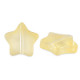 Abalorio de cristal 13mm Estrella - Amarillo